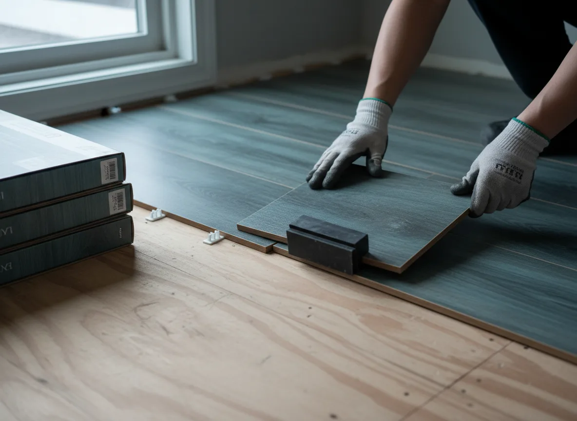 Luxury Vinyl Plank Installation company in New Limerick, ME